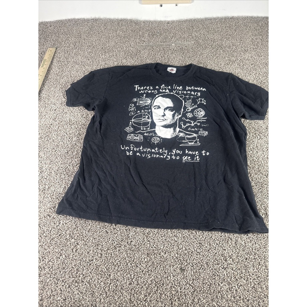 The Big Bang Theory Season 10 T‎ shirt Grunge Indie Skater XL